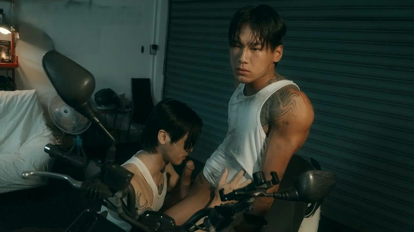 GD-017 - Motorbike Mechanic and His Apprentice - Jason x Swang
